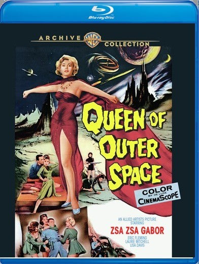 Queen of Outer Space (MOD) (BluRay Movie) - movie cover art