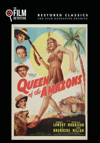 Queen of the Amazons (The Film Detective Restored Version) (MOD) (DVD Movie) - movie cover art
