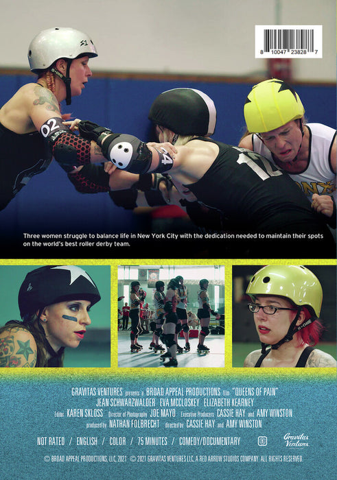 Queens of Pain (MOD) (DVD Movie) - back cover art