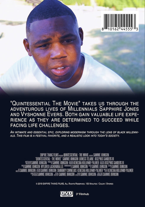 Quintessential The Movie (MOD) (DVD Movie) - back cover art