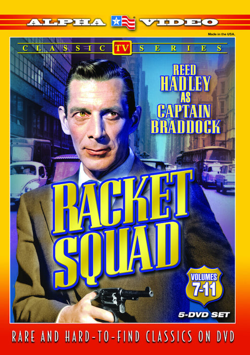 Racket Squad - Volumes 7-11 (5 (MOD) (DVD Movie) - movie cover art