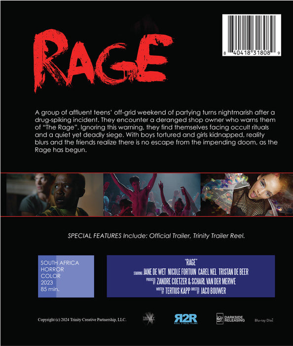 Rage (MOD) (BluRay Movie) - back cover art