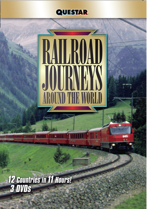 Railroad Journeys Around the World (MOD) (DVD Movie) - movie cover art