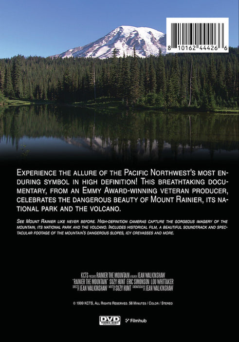 Rainier The Mountain (MOD) (DVD Movie) - back cover art