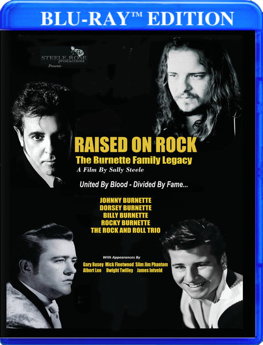 Raised on Rock - The Burnette Family Legacy (MOD) (BluRay Movie) - movie cover art