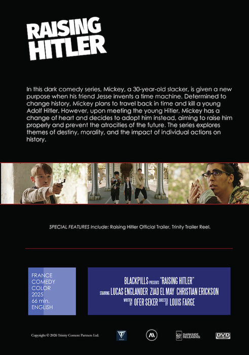 Raising Hitler (MOD) (DVD Movie) - back cover art