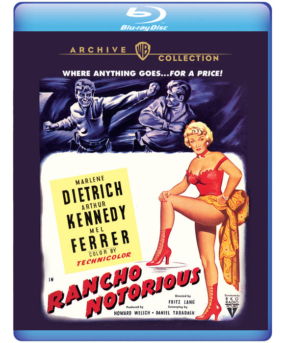 Rancho Notorious (1952) (MOD) (BluRay Movie) - movie cover art
