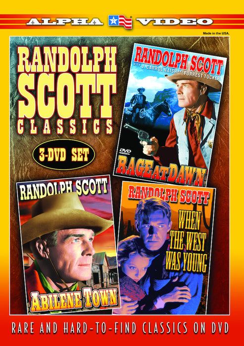 Randolph Scott Classics: Rage At Dawn (1955) / When The West Was Young (MOD) (DVD MOVIE)
