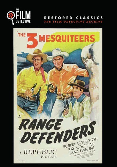 Range Defenders (The Film Detective Restored Version) (MOD) (DVD Movie) - movie cover art