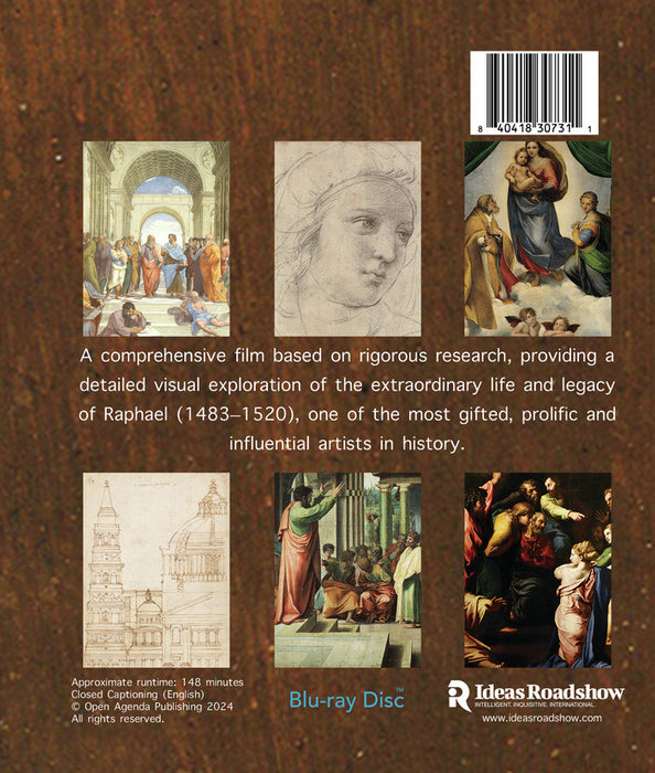 Raphael: A Portrait (MOD) (BluRay Movie) - back cover art
