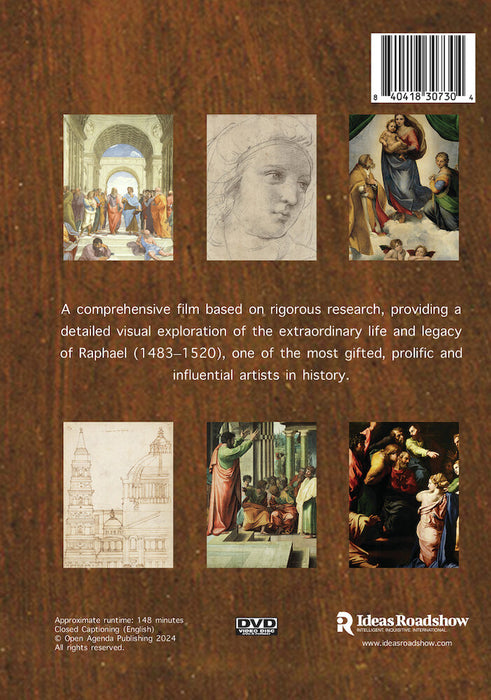 Raphael: A Portrait (MOD) (DVD Movie) - back cover art