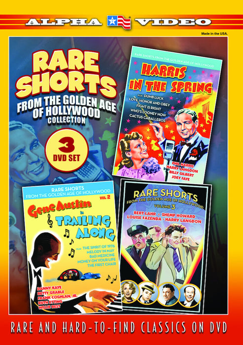 Rare Shorts from the Golden Age of Hollywood Collection (3 (MOD) (DVD Movie) - movie cover art