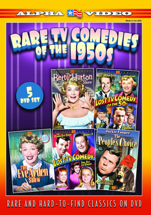 Rare TV Comedies of the 1950s (MOD) (DVD Movie) - movie cover art
