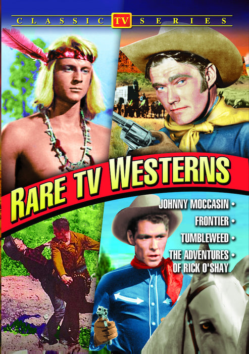 Rare TV Westerns: Johnny Moccasin / Frontier / Tumbleweed / The Advent (MOD) (DVD MOVIE)
