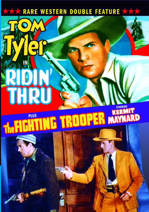 Rare Western Double Feature: Ridin' Thru (1934)/The Fighting Trooper ( (MOD) (DVD MOVIE)