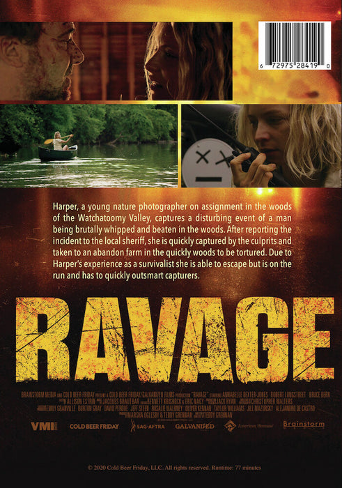 Ravage (MOD) (DVD Movie) - back cover art