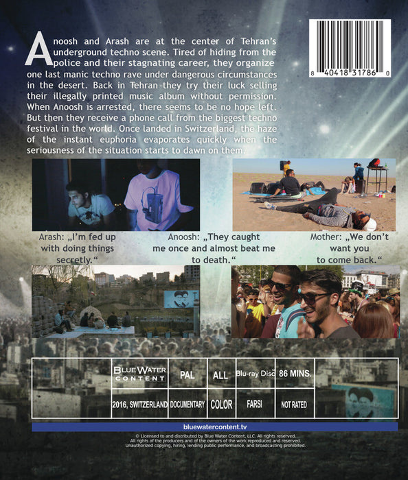 Raving Iran (MOD) (BluRay Movie) - back cover art