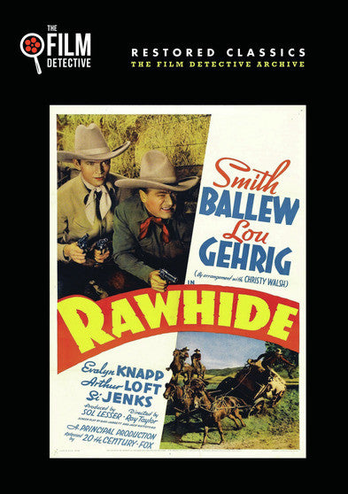 Rawhide (The Film Detective Restored Version) (MOD) (DVD Movie) - movie cover art