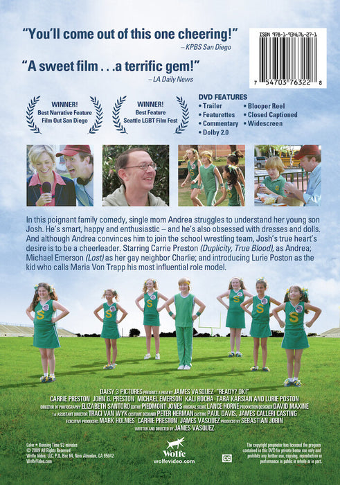 Ready? OK! (MOD) (DVD Movie) - back cover art