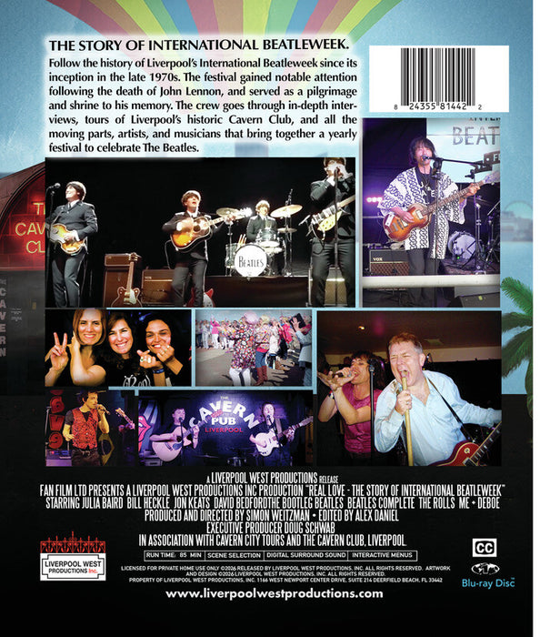 Real Love: The Story of International Beatleweek (MOD) (BluRay Movie) - back cover art