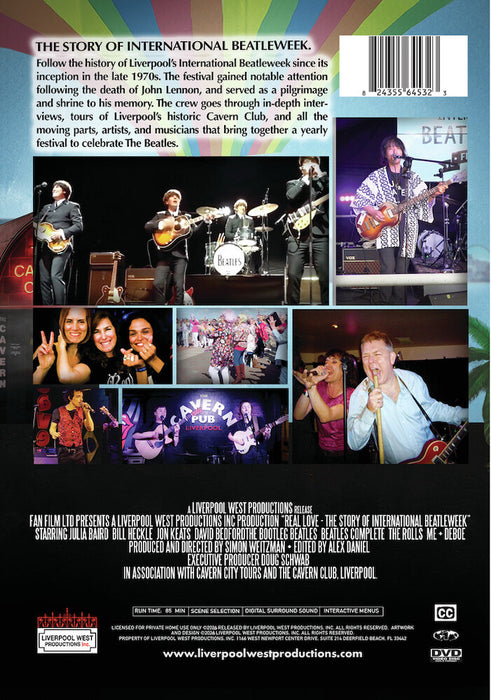 Real Love: The Story of International Beatleweek (MOD) (DVD Movie) - back cover art