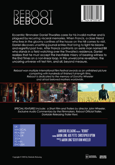 Reboot (MOD) (DVD Movie) - back cover art