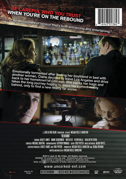 Rebound (MOD) (DVD Movie) - back cover art