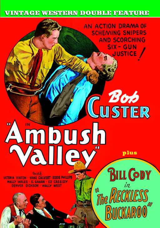Reckless Buckaroo (1935) / Ambush Valley (1936) (MOD) (DVD MOVIE)