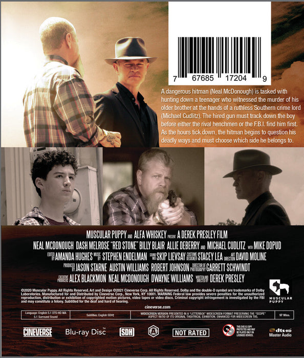 Red Stone (MOD) (BluRay Movie) - back cover art