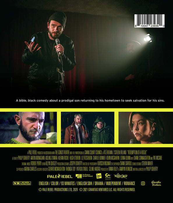 Redemption of a Rogue (MOD) (BluRay Movie) - back cover art
