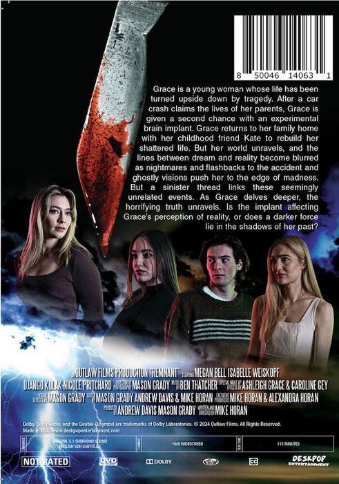 Remnant (MOD) (DVD Movie) - back cover art