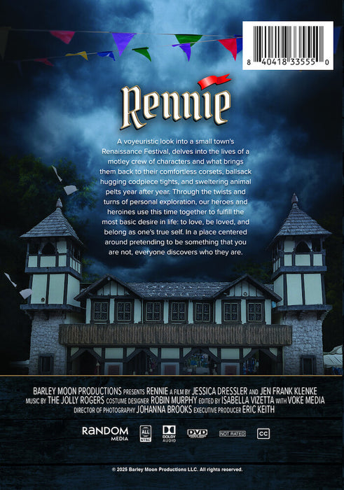 Rennie (MOD) (DVD Movie) - back cover art