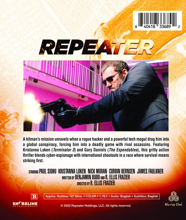 Repeater (MOD) (BluRay Movie) - back cover art