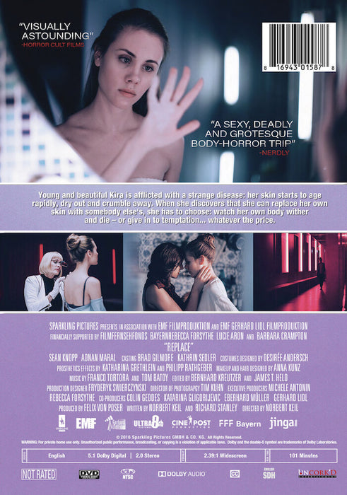 Replace (MOD) (DVD Movie) - back cover art