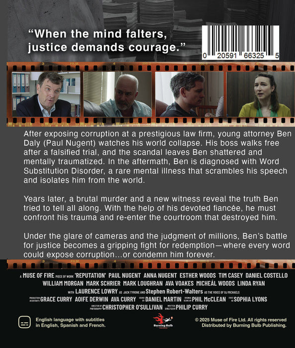 Reputation (MOD) (BluRay Movie) - back cover art