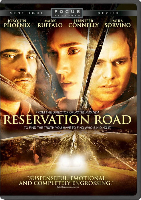 Reservation Road DVD - movie cover art