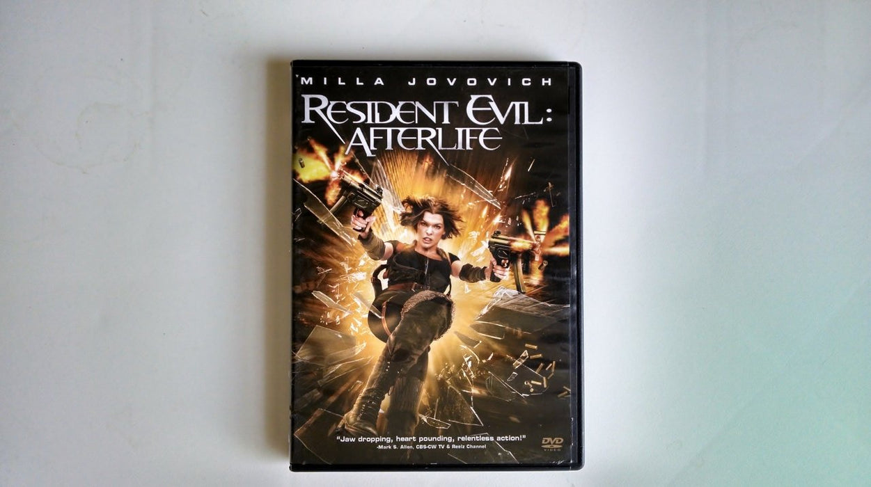Resident Evil: Afterlife DVD - movie cover art