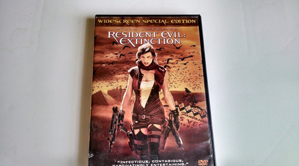 Resident Evil: Extinction (Special Edition) DVD - movie cover art