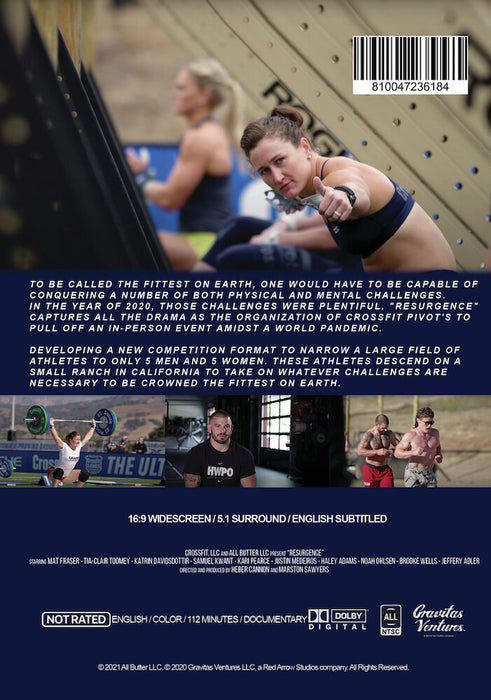 Resurgence (MOD) (DVD Movie) - back cover art