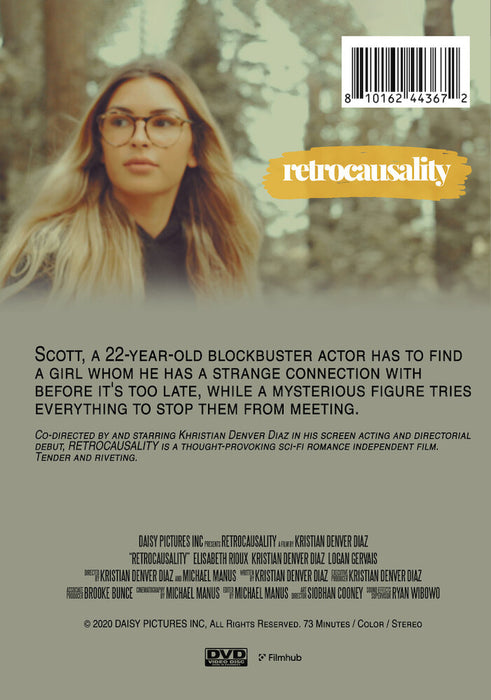 Retrocausality (MOD) (DVD Movie) - back cover art