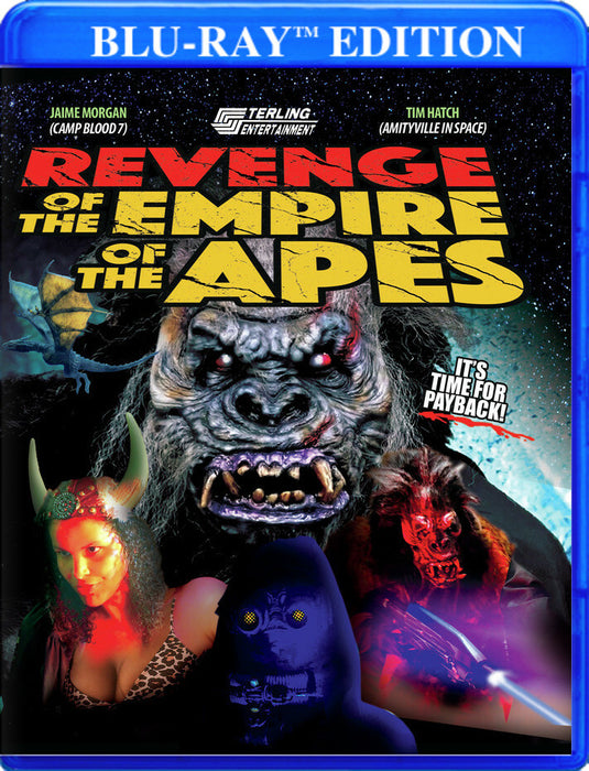 Revenge of the Empire of the Apes (MOD) (BluRay Movie) - movie cover art