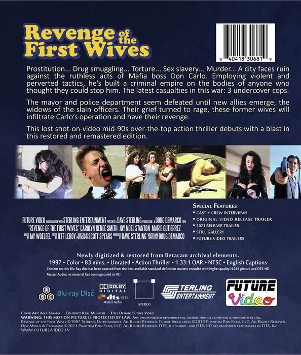 Revenge of the First Wives (MOD) (BluRay Movie) - back cover art