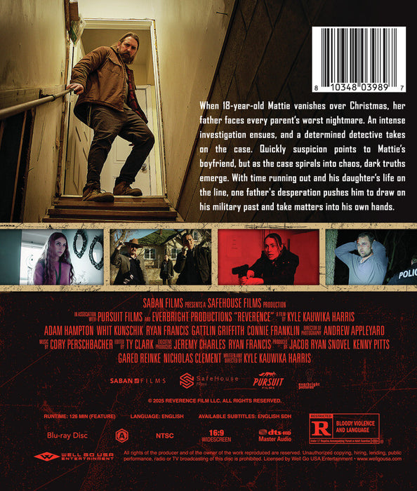 Reverence (MOD) (BluRay Movie) - back cover art