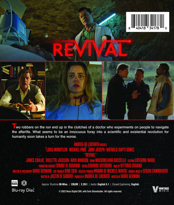 Revival (MOD) (BluRay Movie) - back cover art