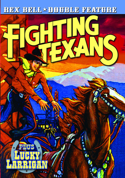 Rex Bell Double Feature: Fighting Texans (1933) / Lucky Larrigan (1932 (MOD) (DVD MOVIE)