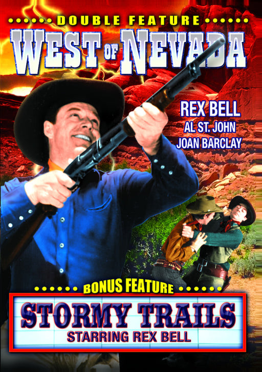 Rex Bell Double Feature: West of Nevada (1936) / Stormy Trails (1936) (MOD) (DVD MOVIE)