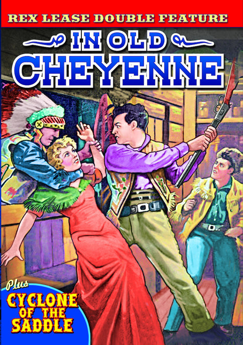 Rex Lease Double Feature: In Old Cheyenne (1931) / Cyclone of the Sadd (MOD) (DVD MOVIE)