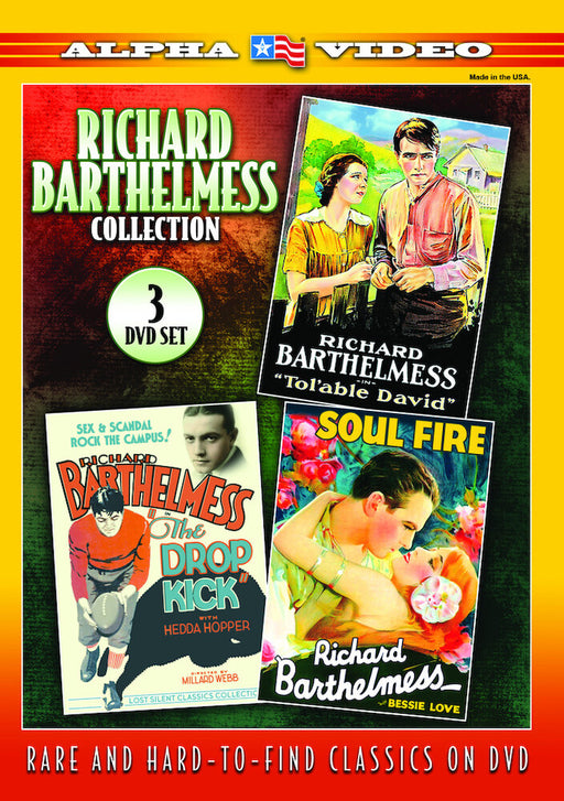 Richard Barthelmess Collection (Tol'able David / Soul-fire / The Drop (MOD) (DVD MOVIE) - movie cover art