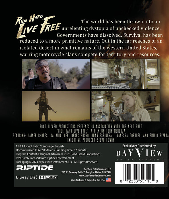 Ride Hard: Live Free (MOD) (BluRay Movie) - back cover art
