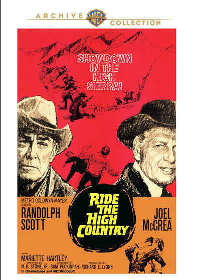 Ride the High country (MOD) (DVD Movie) - movie cover art